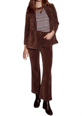 Lucy Lafayette Corduroy Pant In Mocha