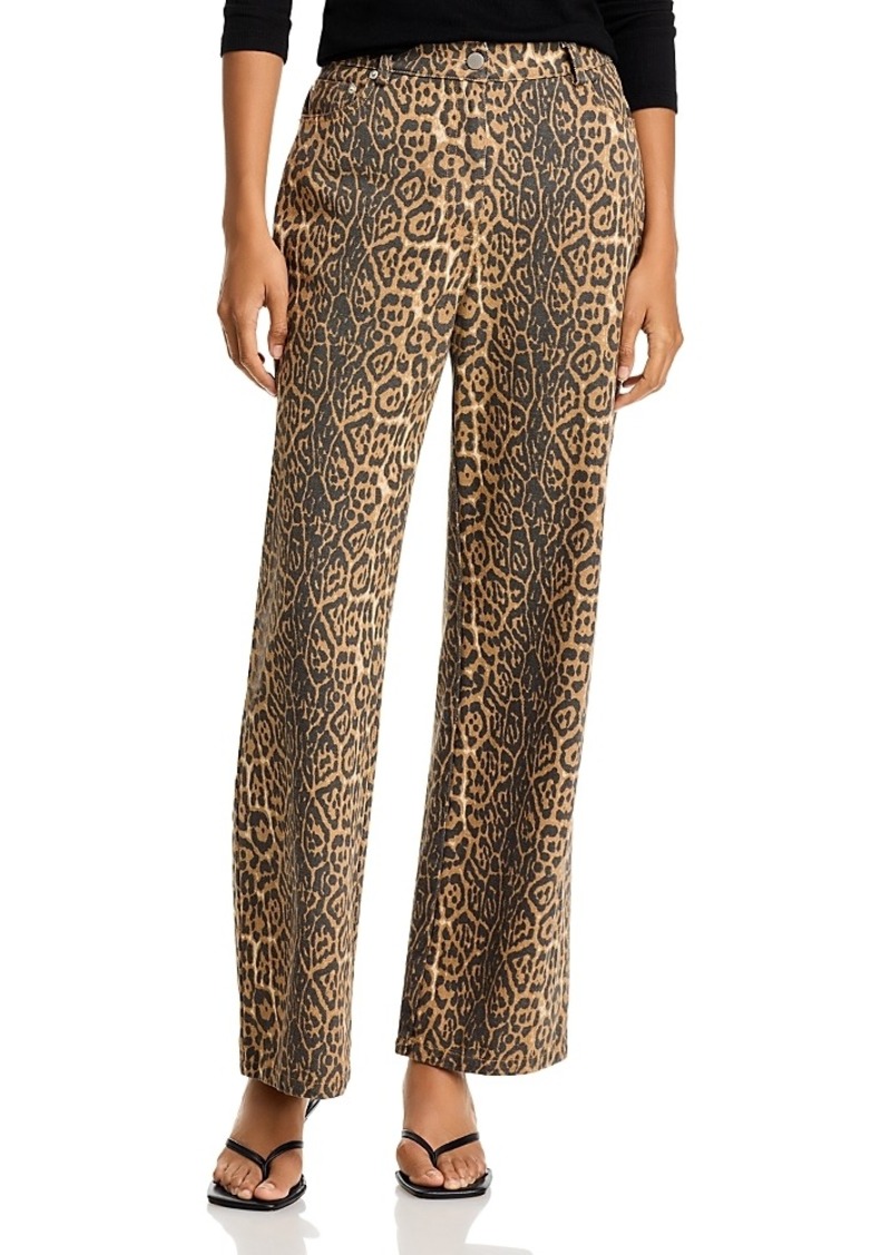 Lucy Paris Cheetah Five Pocket Pants