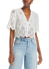 Lucy Paris Loray Embroidered Shirt