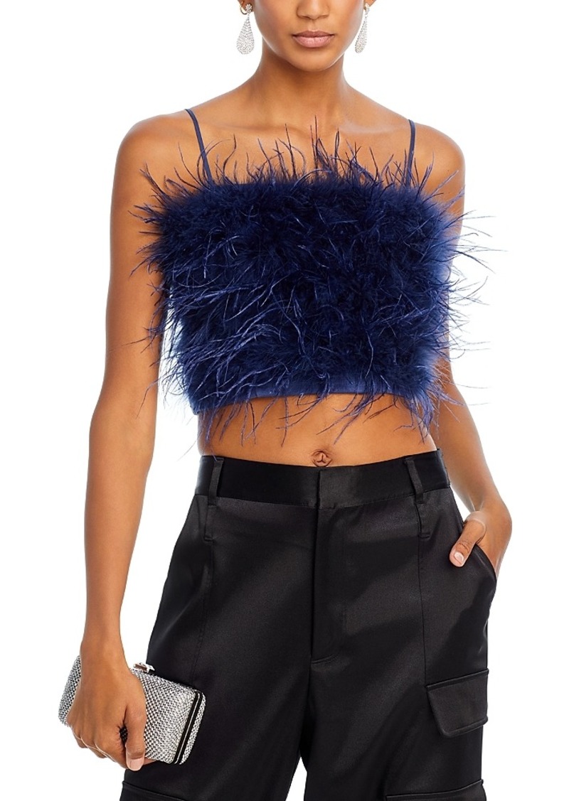 Lucy Paris Milly Feather Top