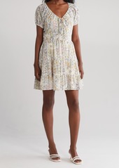 Lucy Paris Opal Floral Dress in Ivory Floral Multi at Nordstrom Rack