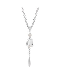 Lucy Quartermaine Lily of the valley Pendant - Silver