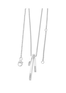 Lucy Quartermaine Melody Key Pendant - Silver