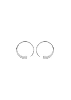 Lucy Luna Hoops Earrings - Silver