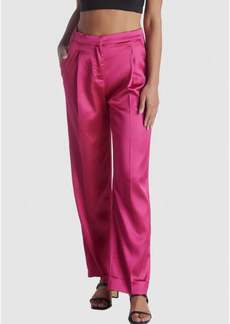 Lucy Rowe Pant In Fuchsia