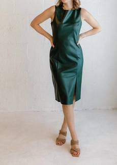 Lucy Suri Midi Dress In Pine