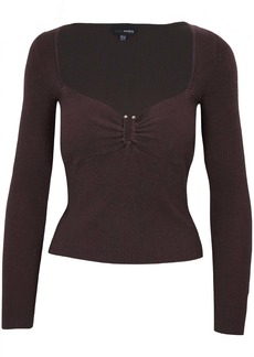 Lucy Women's Frankie Knit Sweater In Brown