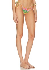 Luli Fama Palm Breeze Wavy Luxe Stitch Bikini Bottom