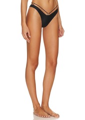 Luli Fama Strappy Loop Brazilian Bikini Bottom