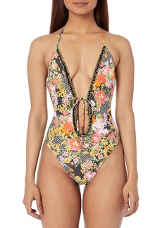 Luli Fama womens Forever Yours - Bodysuit Xs/ One Piece Swimsuit   US