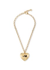 Lulu Frost Belleza Heart Charm Necklace