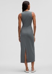 Lululemon All Aligned Ribbed Midi Dress