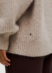 Lululemon Alpaca Wool-Blend Funnel-Neck Sweater