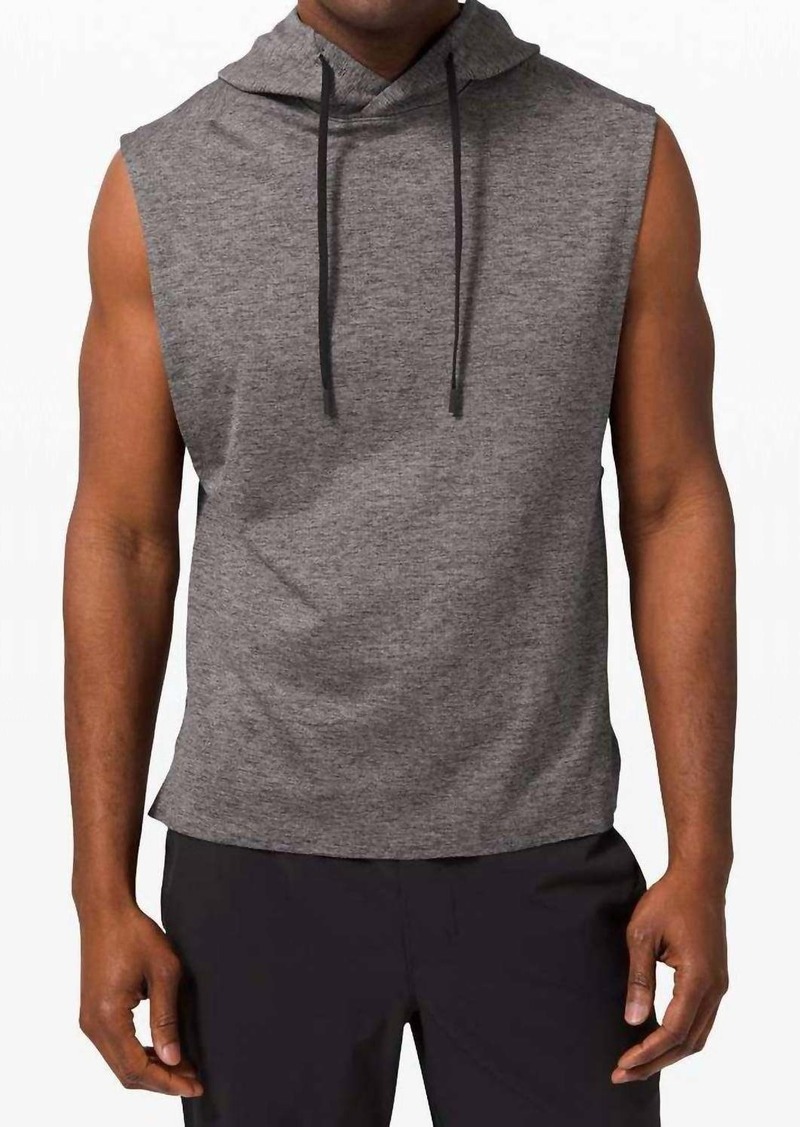 Lululemon Breaking Bounds Sleeveless Hoodie In Graphite Grey