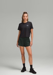 Lululemon Breathable Running Short-Sleeve Shirt Graphic