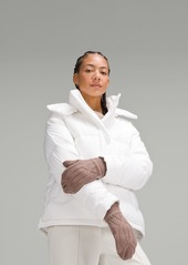 Lululemon Cable-Knit Fleece-Lined Mittens