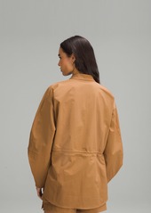 Lululemon Cinch-Waist Stretch Shirt Jacket
