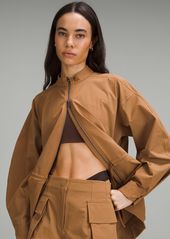 Lululemon Cinch-Waist Stretch Shirt Jacket