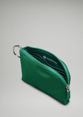 lululemon - Clippable Card Pouch - Cascadia Green/Legacy Green