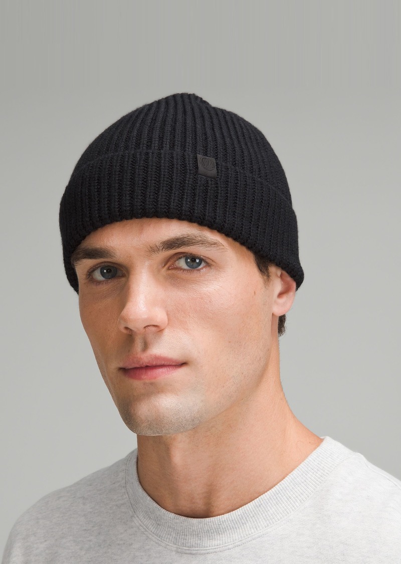 Lululemon Close-Fit Wool-Blend Ribbed Knit Beanie