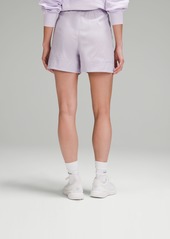 Lululemon Cotton-Blend Poplin High-Rise Shorts 4"