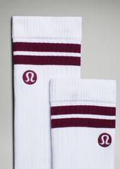 Lululemon Daily Stride Ribbed Comfort Crew Socks