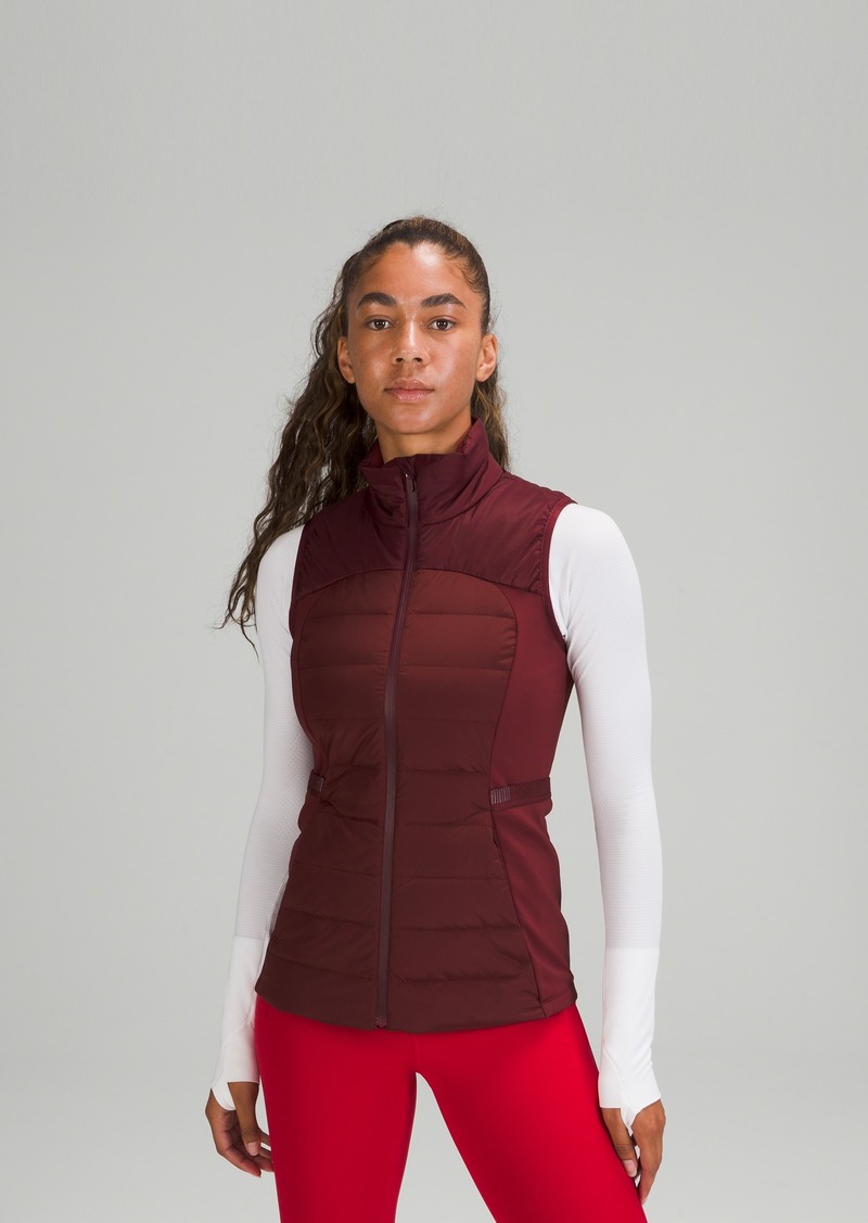 down for it vest lululemon