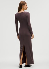 Lululemon Drapey Softstreme Long-Sleeve Maxi Dress