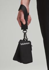 lululemon - Dual Pouch Wristlet - Black/Neutral