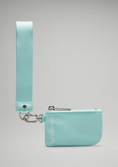 lululemon - Dual Pouch Wristlet - Blue/Ideal Mint/White