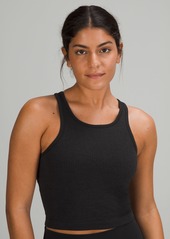 Lululemon Ebb To Street Cropped Racerback Tank Top Light Support, B/C Cup