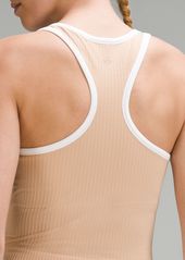 Lululemon Ebb To Street Cropped Racerback Tank Top Light Support, B/C Cup