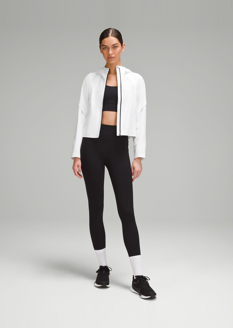 Lululemon Fast and Free Cropped Waterproof Jacket