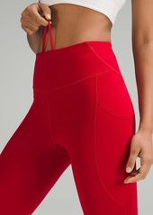 Lululemon Fast and Free High-Rise Crop 23" Pockets