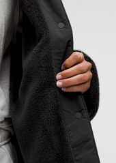 Lululemon Fleece-Lined Insulated Long Coat