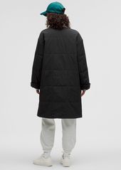 Lululemon Fleece-Lined Insulated Long Coat