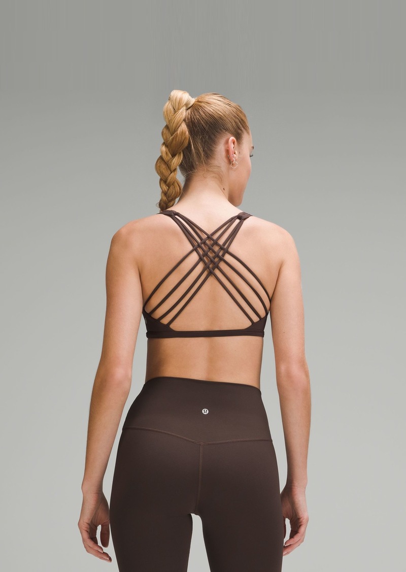 Lululemon Ribbed Nulu Strappy Yoga Bra *Light Support, A/B Cup