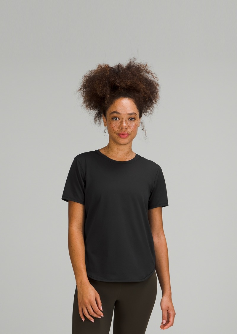 lululemon high neck run and train tee