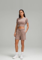 Lululemon Hold Tight Straight-Hem Cropped T-Shirt