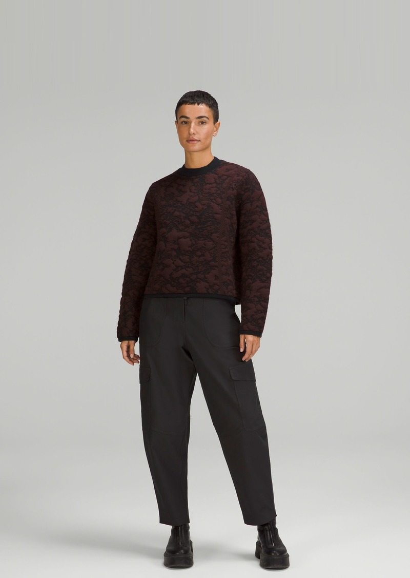 Lululemon Jacquard Multi-Texture Crewneck Sweater