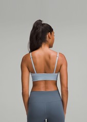 Lululemon License To Train Triangle Bra Light Support, A/B Cup Logo