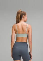 Lululemon License To Train Triangle Bra Light Support, A/B Cup Logo