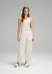 Lululemon Lightweight Mid-Rise Barrel-Leg Cropped Pants