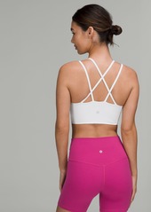 Lululemon Like A Cloud Ribbed Longline Bra Light Support, B/C Cup