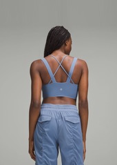 Lululemon Like A Cloud Longline Ribbed Bra Light Support, D/Dd Cups