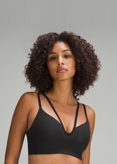 Lululemon Like A Cloud Strappy Longline Ribbed Bra Light Support, B/C Cup