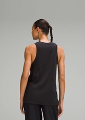 Lululemon Long Cotton Crewneck Tank Top