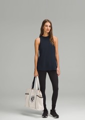 Lululemon Long Cotton Crewneck Tank Top