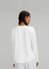 Lululemon Love Modal Fleece Long-Sleeve Shirt