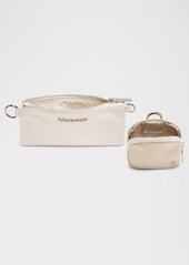 lululemon - Dual-Pouch Sling - White/Raw Linen/Bone